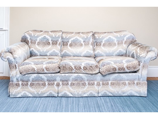Upholstered Three Seat Sofa