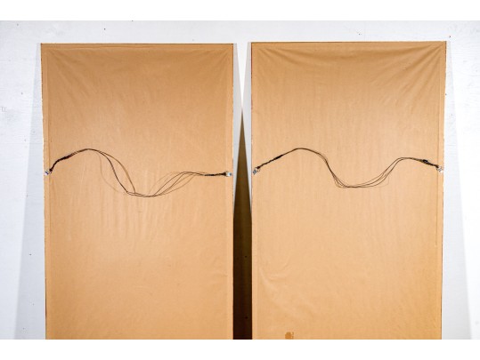 Two Chinese Color And Ink On Canvas Mounted To Board, Including Weituo And Zhao Gongming