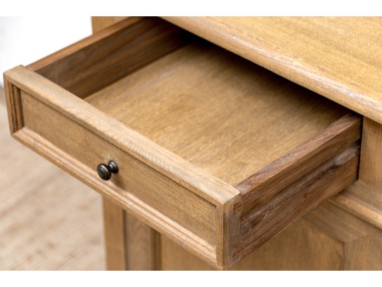 Natural Finished Cabinet, Great Small Size