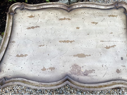 Decorative Carved And Painted Low Table 