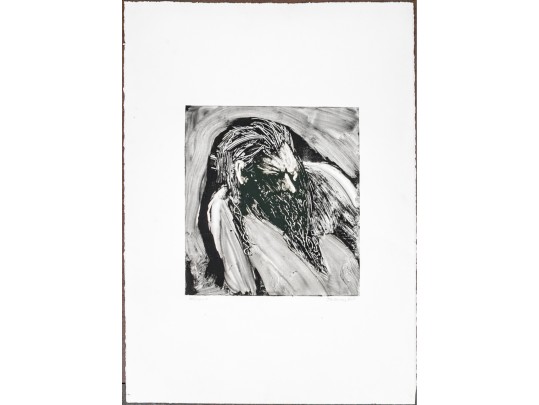 Joe Provey (American, 20th Century) Monoprint 