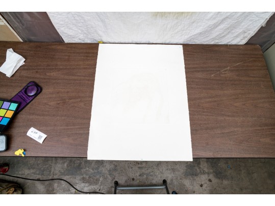 Joe Provey (American, 20th Century) Monoprint 