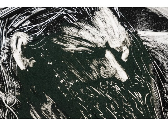 Joe Provey (American, 20th Century) Monoprint 