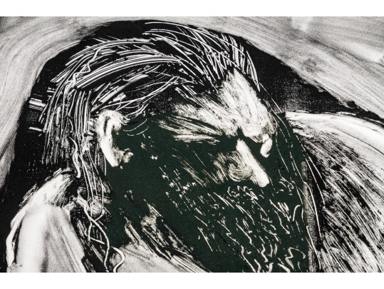 Joe Provey (American, 20th Century) Monoprint 