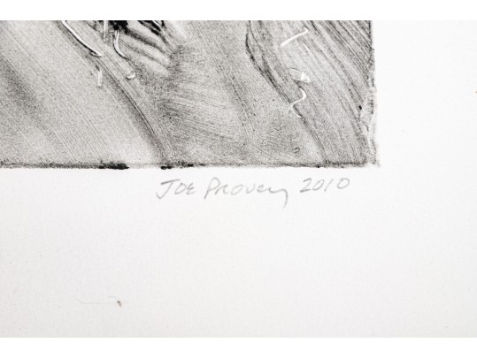 Joe Provey (American, 20th Century) Monoprint 