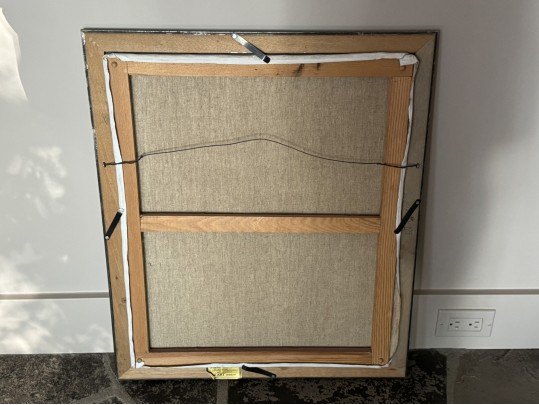 Armand Lourenco (French, 1925-2004) Oil On Canvas, Clown And Puppet