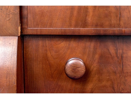 Late Empire Mahogany Chest Ca. 1850-70