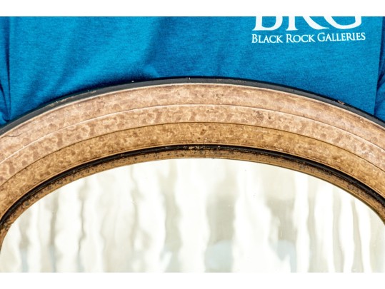 Antique Diminutive Atrium Mirror