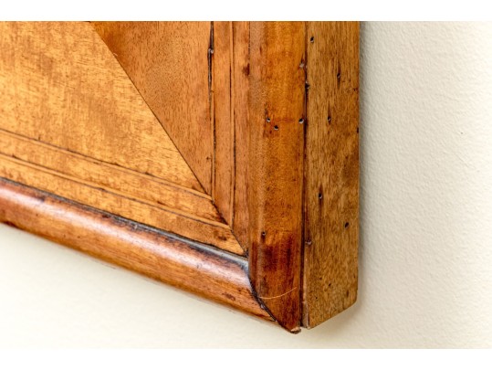 Large Antique Satinwood Veneered 50