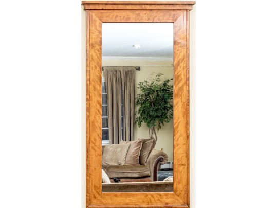 Large Antique Satinwood Veneered 50