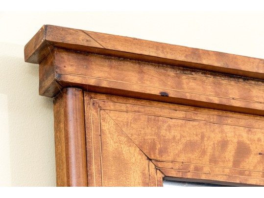 Large Antique Satinwood Veneered 50