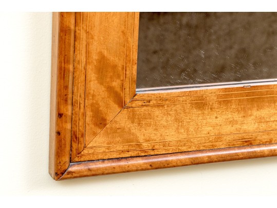 Large Antique Satinwood Veneered 50