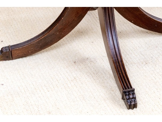 Pair Of Mahogany Drum Tables