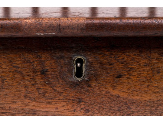 Antique Mahogany Table Top Wood Desk