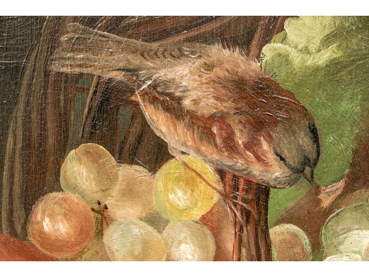 Oil On Board, Raiding The Fruit Basket