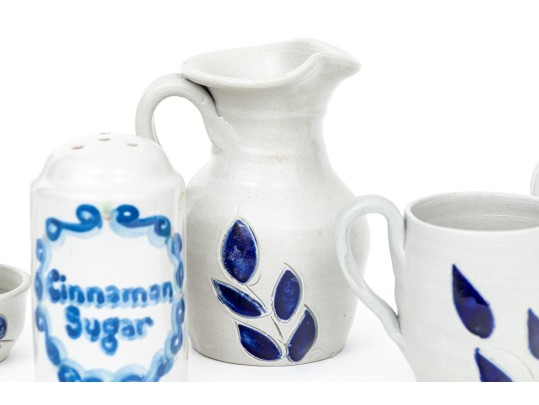 Assembled Collection Of Ceramics Including Williamsburg Pottery