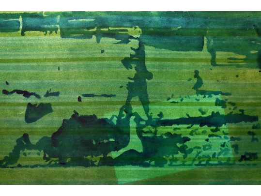 Brad Wehring Duck, Duck, Goose, Goose Self-Portrait 1 2002 Mixed Media On Canvas