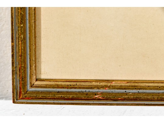 Thomas Sidney Cooper (UK, 1803- 1902) Watercolor, Winter Landscape With Sheep 