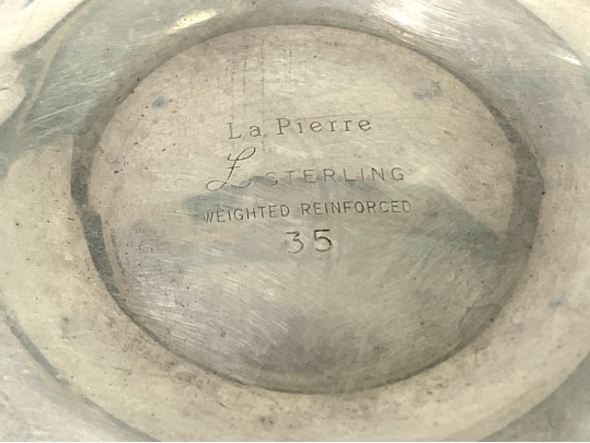 Collection Of Weighted Sterling Silver Candleholders, Compote & Bud Vase