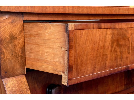 Late Empire Mahogany Chest Ca. 1850-70