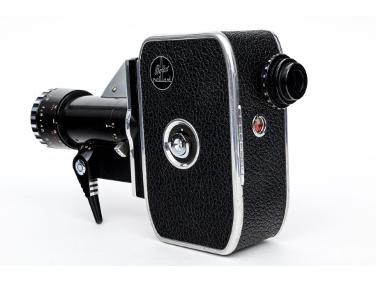 Swiss Bolex Paillard Movie Camera In Case