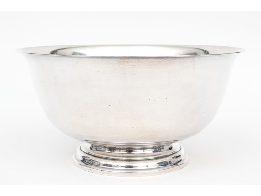 Watrous Sterling Silver Revere Reproduction Bowl    16.095 Troy Ozs. 