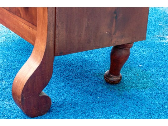 Late Empire Mahogany Chest Ca. 1850-70