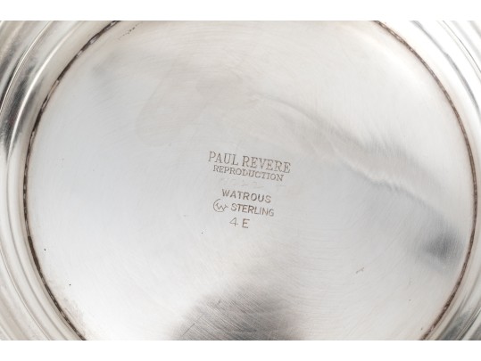 Watrous Sterling Silver Revere Reproduction Bowl    16.095 Troy Ozs. 