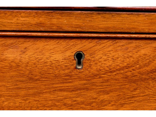 Beautiful Chippendale Style Block Front Mahogany Chest