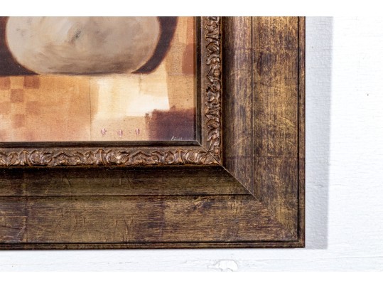 P. Curtis Print On Paper, Oriental Still Life