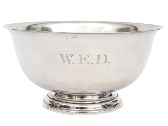 Watrous Sterling Silver Revere Reproduction Bowl    16.095 Troy Ozs. 