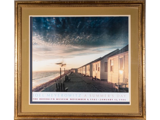 Joel Meyerowitz Signed Advertisement Poster