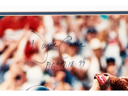 Steiner Sports Photofile David Cone Autographed Perfect Game Photographic Print