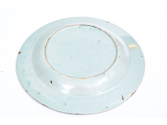 18th/19th Century Dutch Delft Hand-Painted Plate