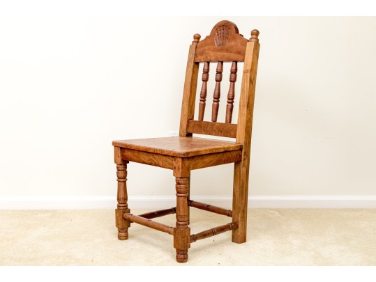 Vintage Carved Side Chair