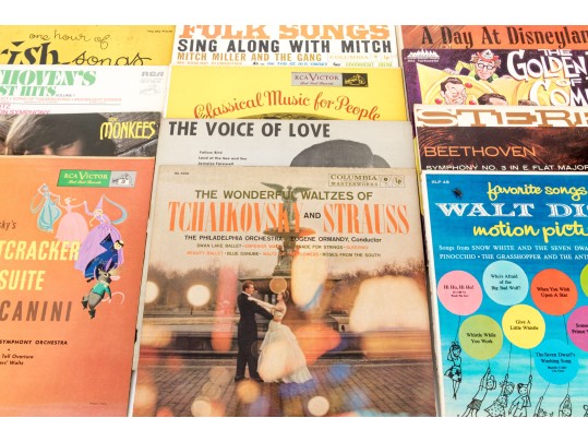 Three Boxes Of 210 Estate Records, 33's, 45's And 78's!