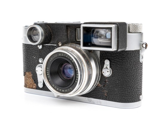 Leica MC Camera With Summaron F/2.8 33mm Lens And Case