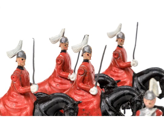 Two Sets Of Vintage Models Of Britain's Cavalry And Soldiers. Boxed