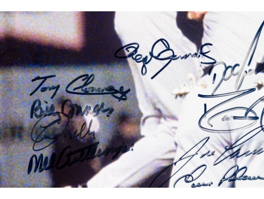 Steiner Sports Autographed 2000 Yankees World Series Champions Photographic Print 