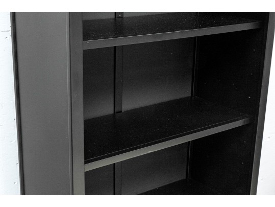 Handsome Black Lightweight Finished Book Case Cabinet