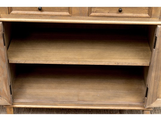 Natural Finished Cabinet, Great Small Size