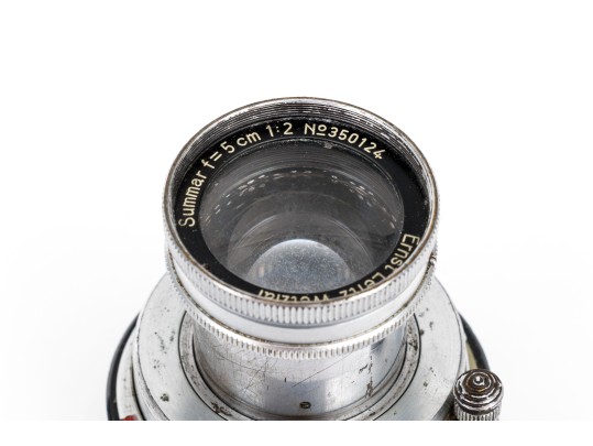 German Leica Summar 5 Cm 50mm F/2 Lens