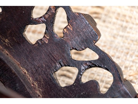 Pair Of Chinese Marble Top Stands