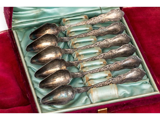 Collection Of Antique Silverplate Flatwares