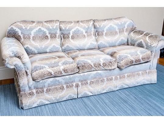 Upholstered Three Seat Sofa