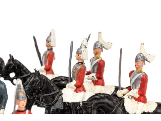 Two Sets Of Vintage Models Of Britain's Cavalry And Soldiers. Boxed