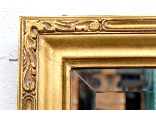 Quality Gilt Framed Beveled Edge Mirror