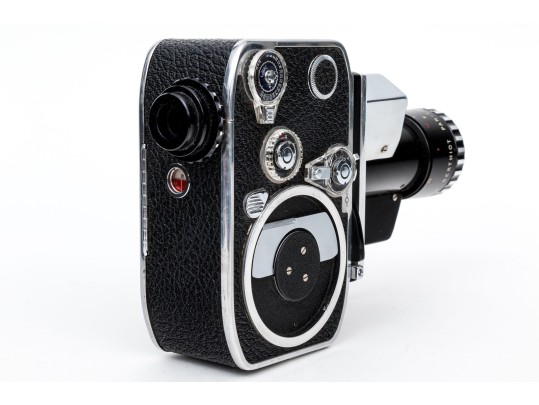 Swiss Bolex Paillard Movie Camera In Case
