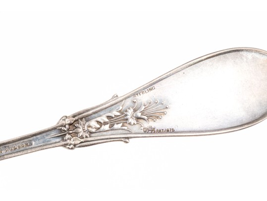 Set Of Three Antique Sterling Silver Forks, 5.180 Troy Ozs, 