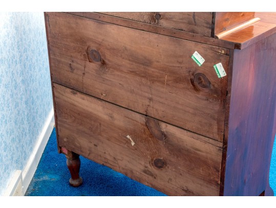 Late Empire Mahogany Chest Ca. 1850-70